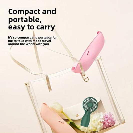 Handheld Fan For Dorm Study, Participation In Exhibitions, Gardening Work, And Pet Care.