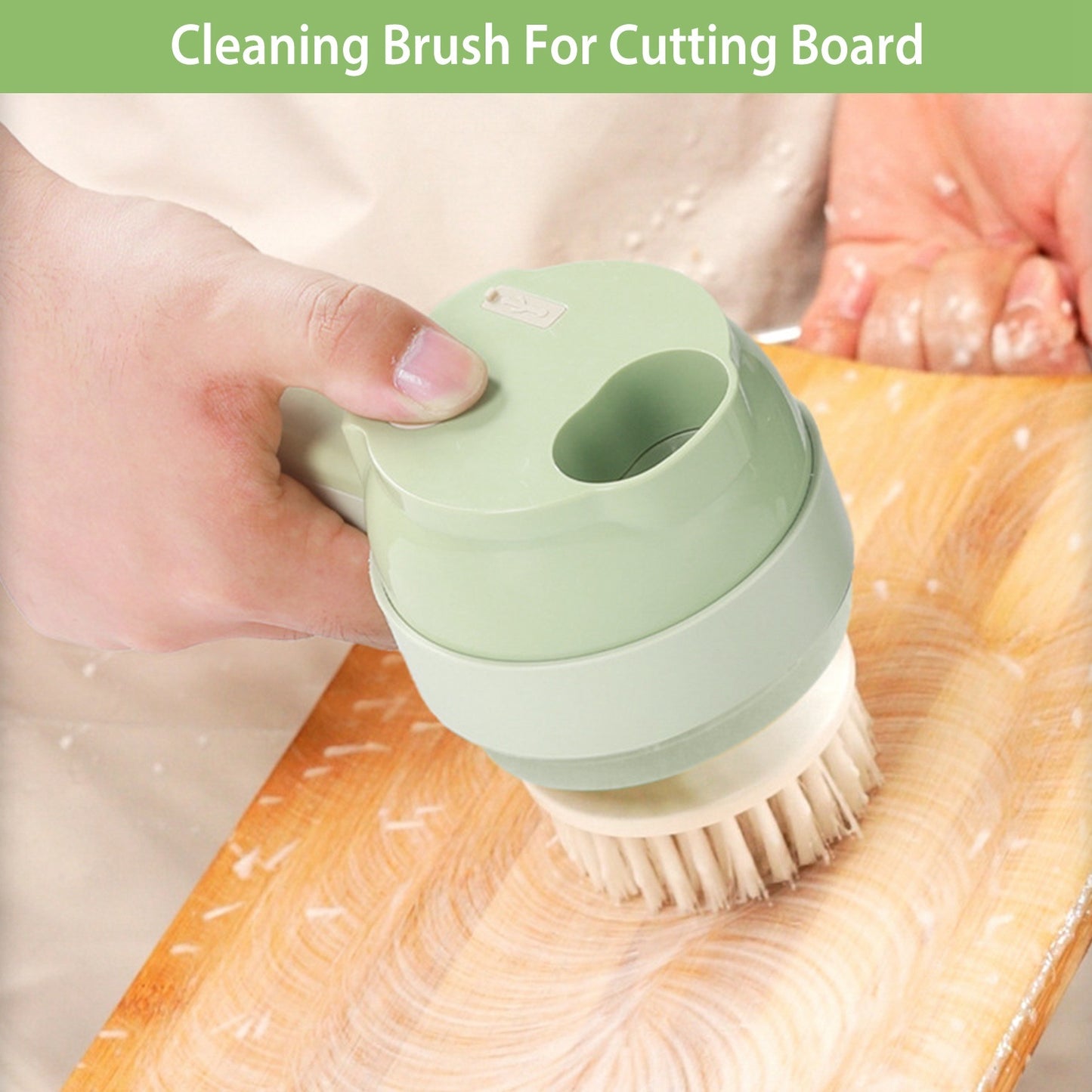 1 Set 4 In 1 Handheld Electric Vegetable Cutter Mini Food Fruit Chopper Grinder Slicer Dicer Garlic Meat Ginger  Masher Rechargeable Food Processor