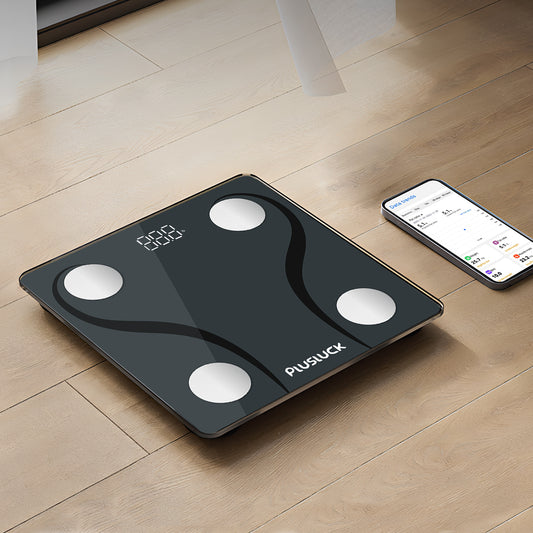 Digital Smart Scale, BMI Weighing Body Fat Scale, Body Composition Monitor Health Analyzer -with Smartphone App
