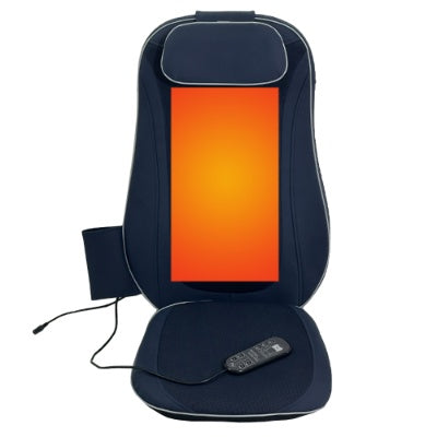 Back Massager With Kneading And Heating-Dark Blue relaxer